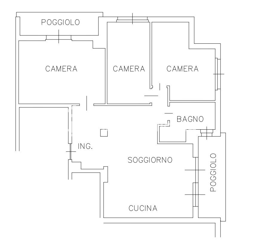 ELEGANTE QUADRILOCALE RISTRUTTURATO CON VISTA - Appartamento Residenziale Arco