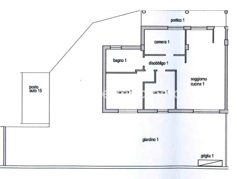 QUADRILOCALE CON GIARDINO VICINO AL CENTRO - Appartamento Residenziale Arco