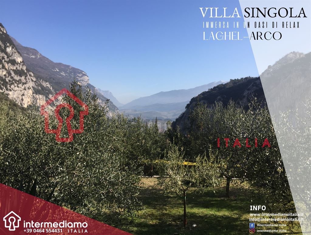 LAGHEL - VILLA INDIPENDENTE SU 2 LIVELLI - Villa Residenziale Arco