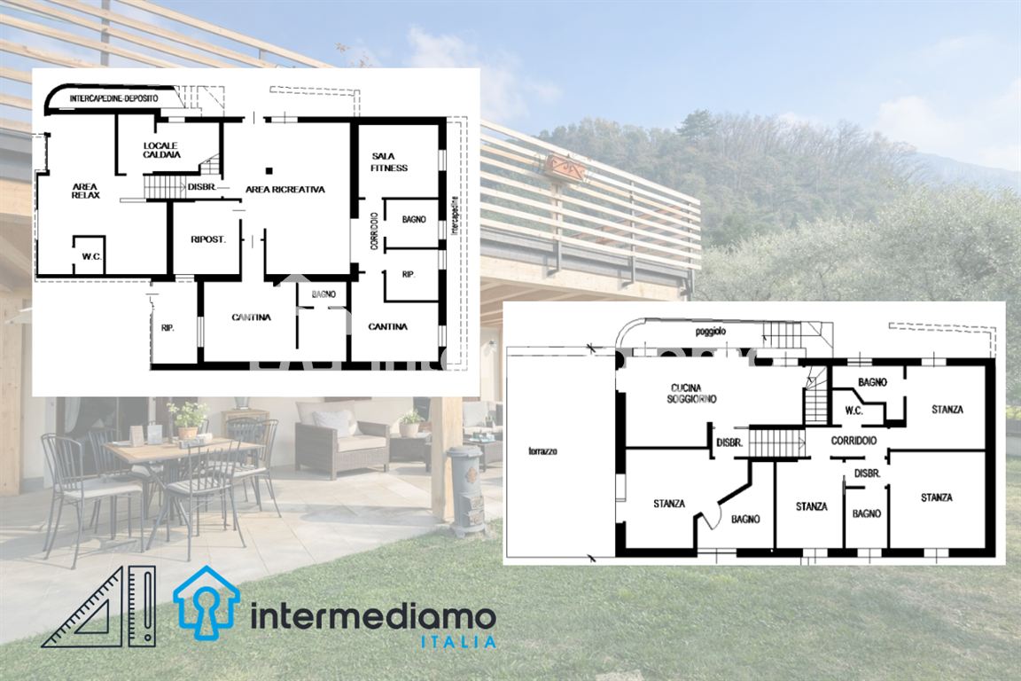 VILLA SINGOLA con B&B - Villa Residenziale Arco