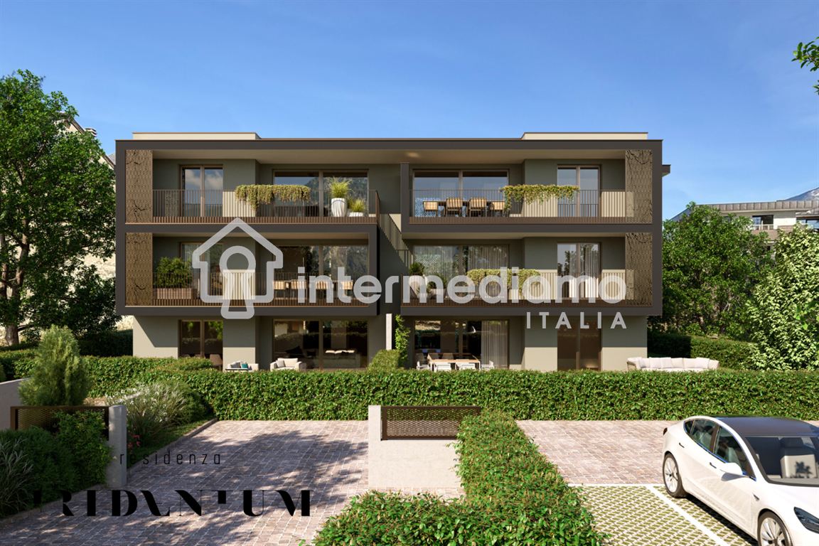 RESIDENZA TRIDENTUM - TRILOCALE CON GIARDINO PRIVATO - Appartamento Residenziale Riva del Garda