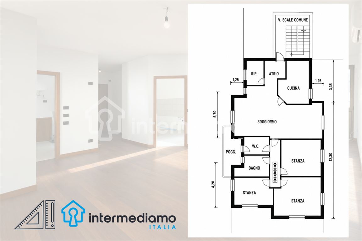 QUADRILOCALE IN VIALE DANTE IN VENDITA - Appartamento Residenziale Riva del Garda