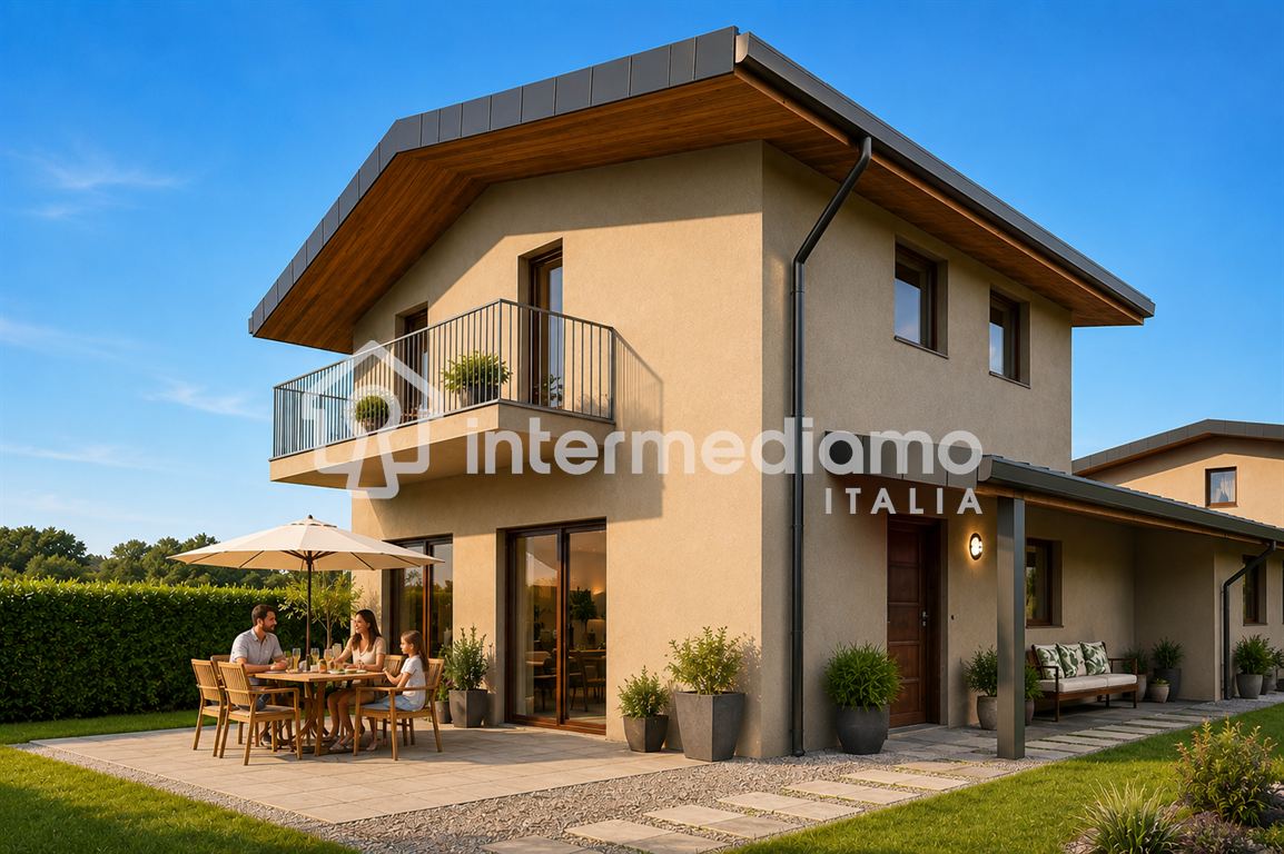 VILLA SU DUE LIVELLI CON GIARDINO PRIVATO - Villa a schiera Residenziale Dro